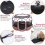 Portable Pet Playpen, Dog Playpen Foldable Pet Exercise Pen Tents Dog Kennel House Playground for Puppy Dog Yorkie Cat Bunny