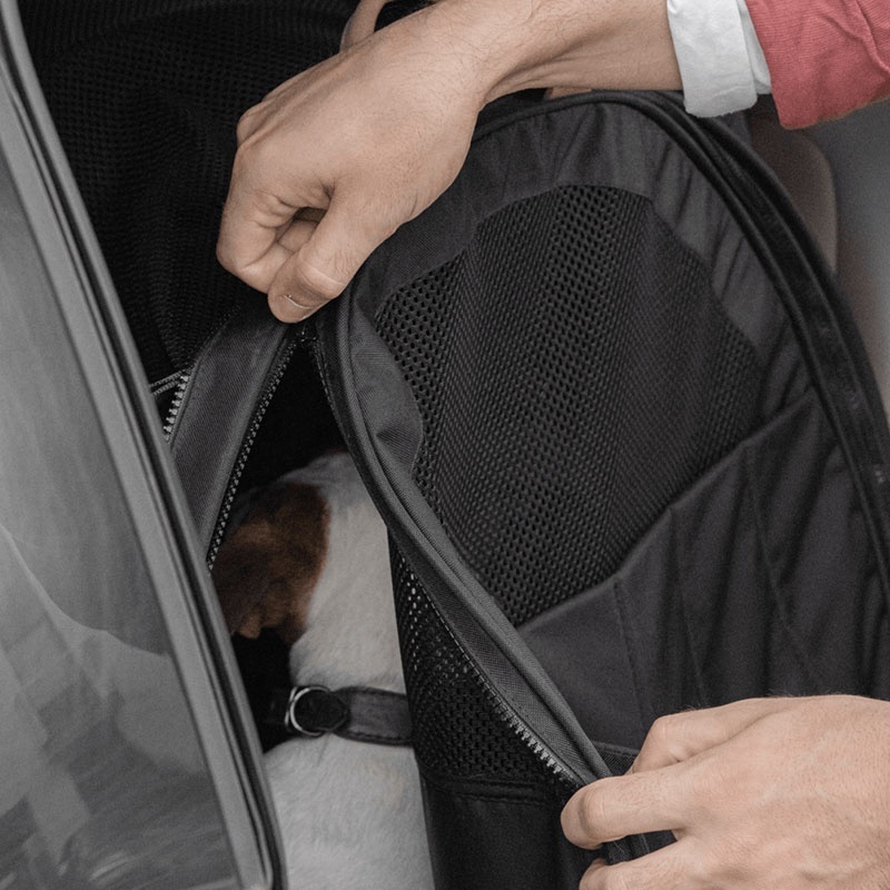 Backseat Pet Bridge - Ideal for Trucks, SUVs, and Full Sized Sedans Dog Car Seat Extender Platform Cover Barrier