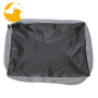Custom Wholesale Large Luxury Soft Warm Promotional  PP Cotton Waterproof  Bed For Dog Pet Bed