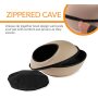 Winter Warm Small Dog Pet EVA Pod Pet Bed Mod Dream closed  Four Seasons General Cat House Supplies