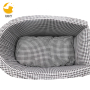Dog Booster Car Seat Pet Elevated Car Ride Seat for Small Dogs or Cats Travel Bed