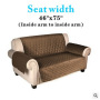 Reversible Sofa Seat Furniture Protector Washable Couch For Dog Pet Waterproof Sofa Cover