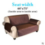 Reversible Sofa Seat Furniture Protector Washable Couch For Dog Pet Waterproof Sofa Cover