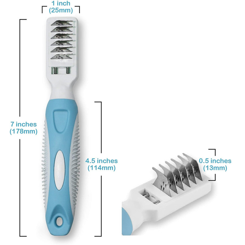 Straightens Tuft And Knotted Pet Hair Remover Extremely Gentle on Pets Easily removes Mats