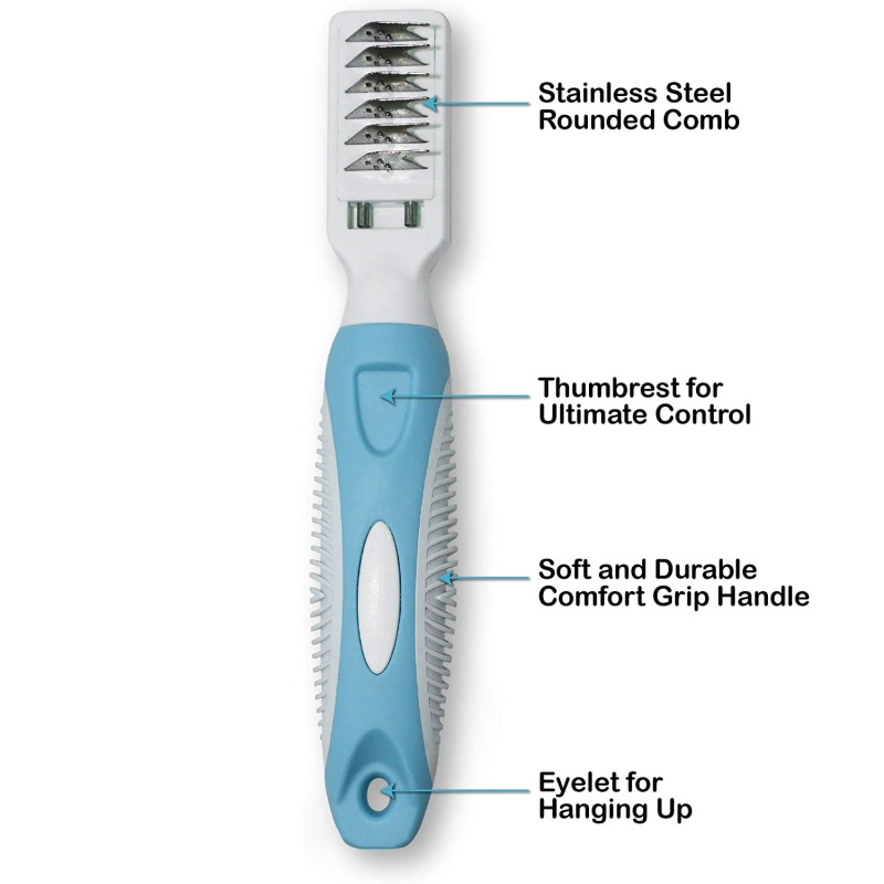 Straightens Tuft And Knotted Pet Hair Remover Extremely Gentle on Pets Easily removes Mats