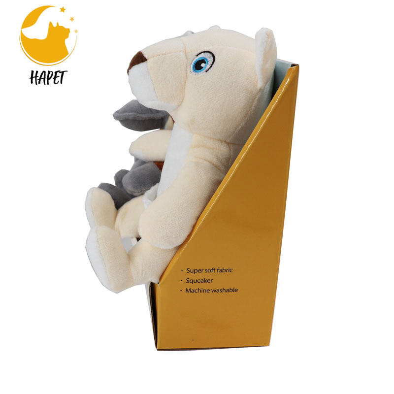 3 In 1 Dog Plush Toy for Large Breed, Cute Squeaky Toys with Crinkle Paper  Chew Toys for Puppy, Small, Middle, Big Pet