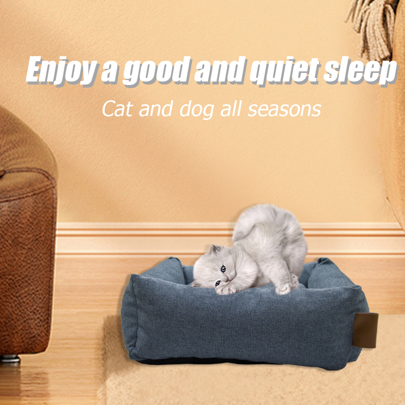 Luxury Pets Sofas Beds Comfy Pet Bed for Dogs Cats Pet Sofa Bed for Deep Sleep Warmth