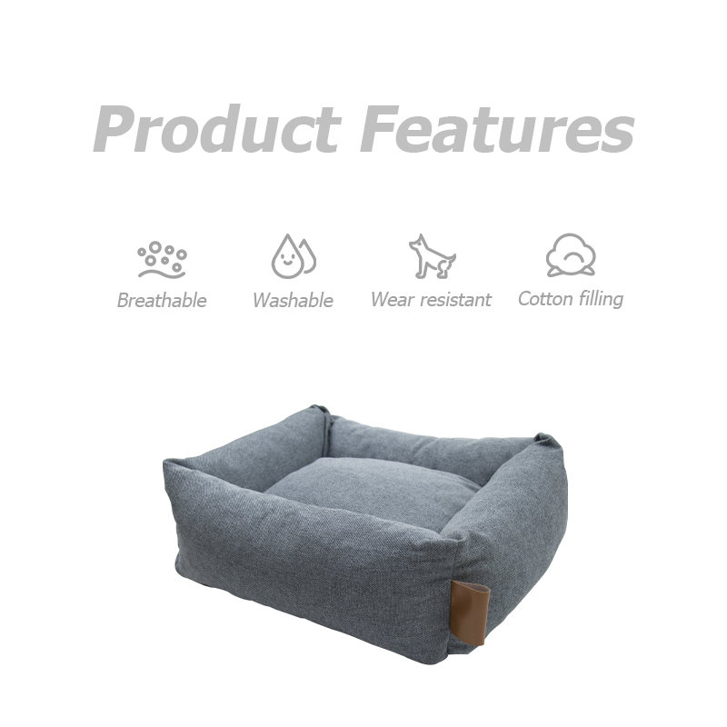 Luxury Pets Sofas Beds Comfy Pet Bed for Dogs Cats Pet Sofa Bed for Deep Sleep Warmth