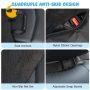 Dog Seat Cover Car Seat Cover for Pets 100% Waterproof Pet Seat Cover Hammock 600D Heavy Duty Scratch Proof Nonslip Durable Soft