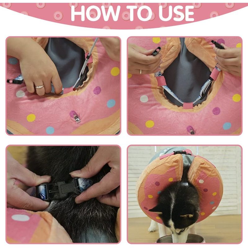Comfortable Protective Dog Inflatable Recovery Collar Surgery Collar for Dogs
