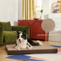 Wholesale Orthopedic Memory Foam Dog Bed Pet Bed Washable Cover Dog Cat Bed Removable Cover Indoor Cat Dog Mat Pad