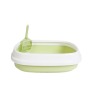 Non-Stick Large Litter Box Open Top Box Promotes Healthy Usage Plastic Litter Pans