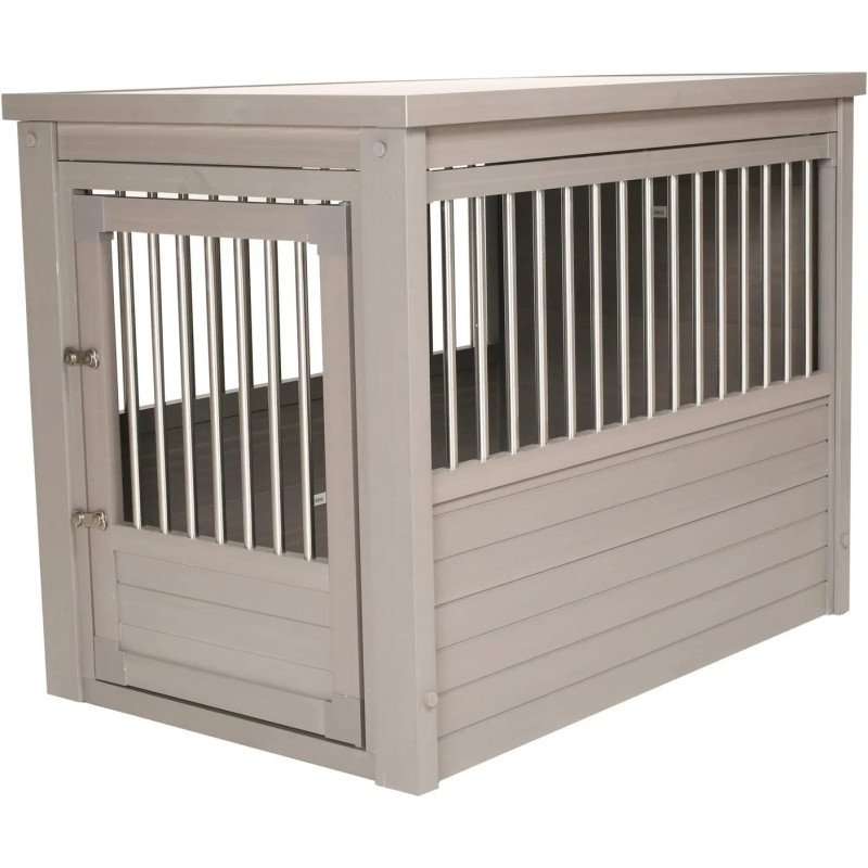 Stainless Steel Crates End Table For Indoor use