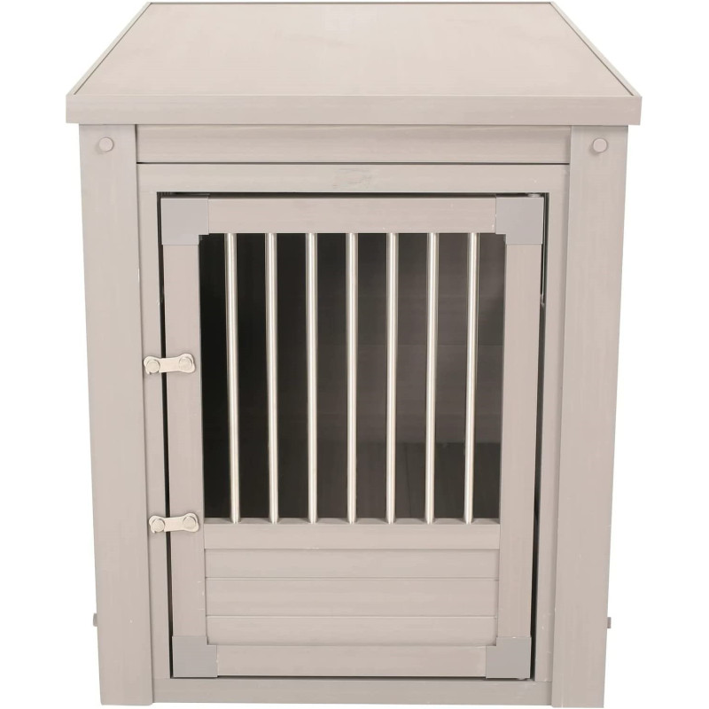 Stainless Steel Crates End Table For Indoor use