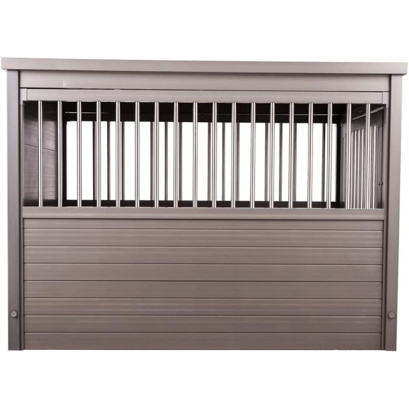 Stainless Steel Crates End Table For Indoor use