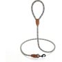 Mountain Climbing Dog Rope Leash with Heavy Duty Metal Sturdy Clasp | Genuine Leather Tailored Connection
