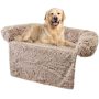 Sagging Calming Couch Protector Pet Bed, Soft Plush Dog Sofa Mat Cover for Furniture Protector with Removable Washable Cover