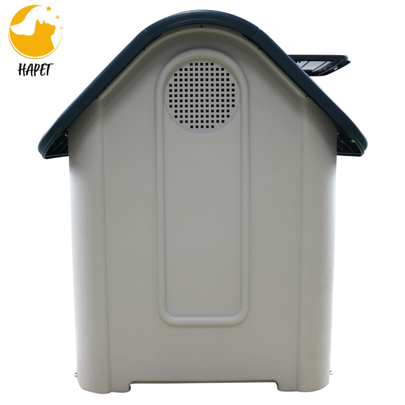 Indoor Outdoor Doghouse with Weatherproof Floor Dog Kennel