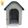 Indoor Outdoor Doghouse with Weatherproof Floor Dog Kennel
