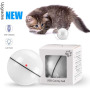 Usb Rechargeable Interactive Cat Toy Degree Automatic Rolling Ball Anti-break Bite Self Rotating Pet Cat harness Toy Ball