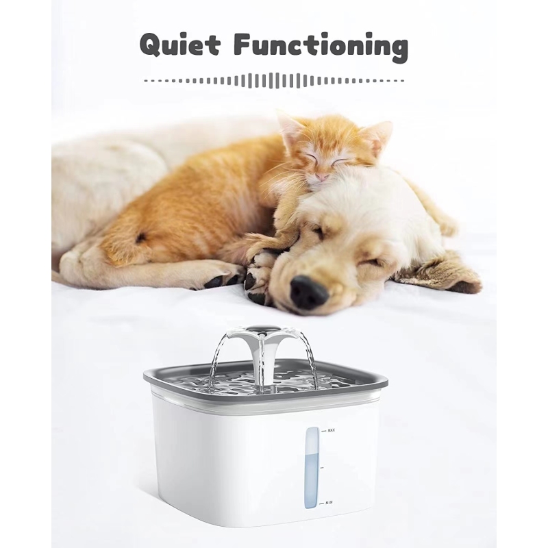 Cat Water Fountain Dog Water Dispenser with Smart Pump