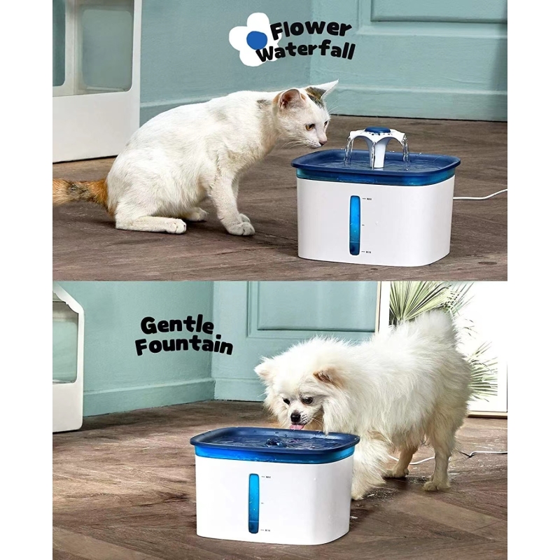Cat Water Fountain Dog Water Dispenser with Smart Pump