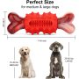 Durable Dog Chew Bones for Large Dogs Tough Nylon Rubber Dog Teething Chew Toys