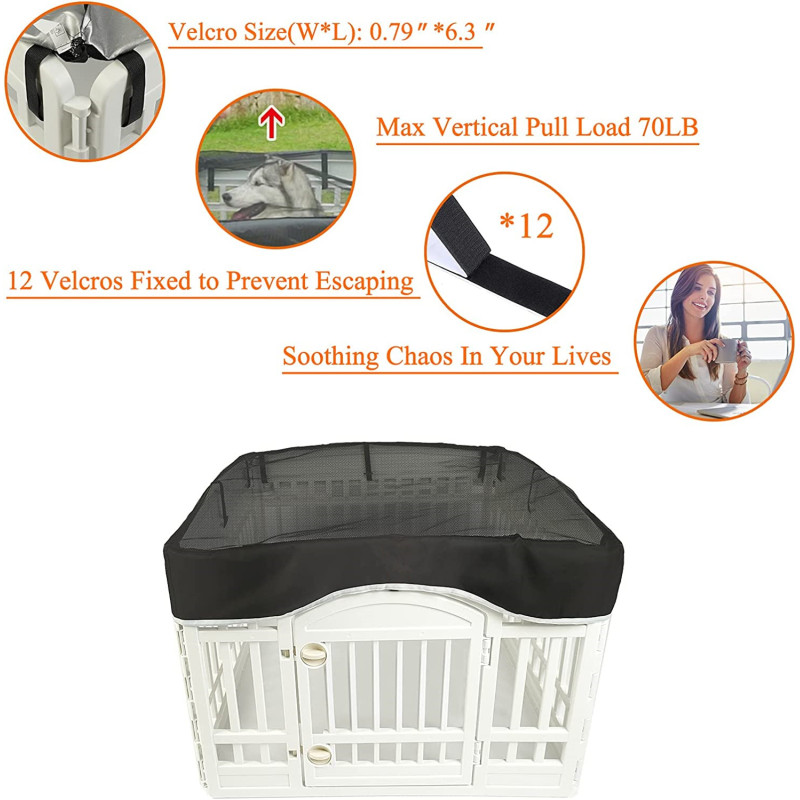 Connections Dog Playpen Mesh Exercise Pet Pen