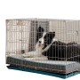 Orthopedic Dog Bed for Large Dogs - Memory Foam Waterproof Dog Bed for Crate with Removable Washable Cover and Nonskid Bottom