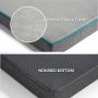 Orthopedic Dog Bed for Large Dogs - Memory Foam Waterproof Dog Bed for Crate with Removable Washable Cover and Nonskid Bottom