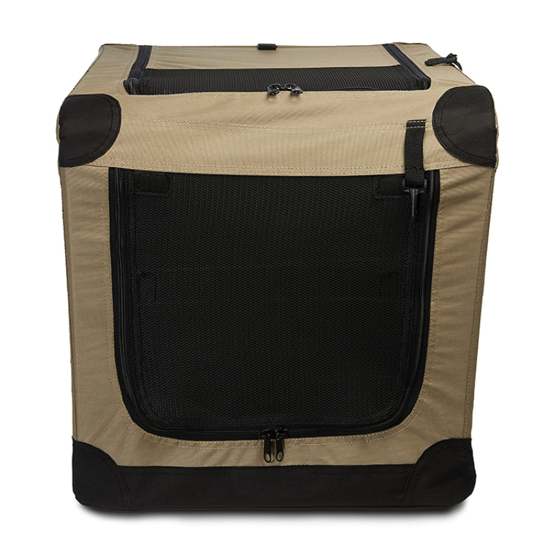 Premium Folding Portable Soft Breathable  Collapsible Dog Crate for Indoor and Outdoor for Dog and Cat