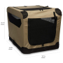 Premium Folding Portable Soft Breathable  Collapsible Dog Crate for Indoor and Outdoor for Dog and Cat