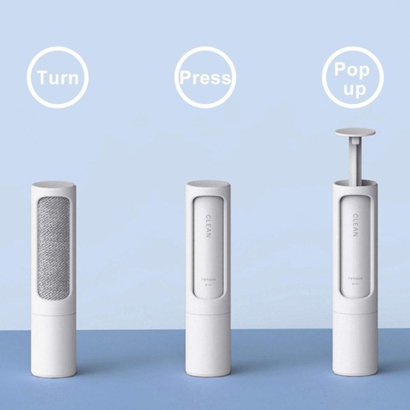 Reusable Cat Dog Fur Hair Remover Lint Roller Pets Clothes Furniture Hair Remover Brush Pets Cleaning Tool