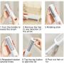 Reusable Cat Dog Fur Hair Remover Lint Roller Pets Clothes Furniture Hair Remover Brush Pets Cleaning Tool