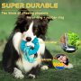 Dog Toys for Aggressive Chewers Large Breed, Indestructible Interactive Tough Dog Chew Toys for Medium Large Dogs, Non-Toxic Nat