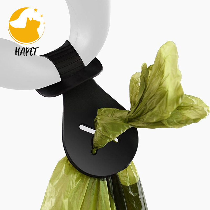 Dog Poop Bag Holder Leash Waste Carrier Holder Bicycle Pets Hands Free Dog Poop Bag Silicone Holder Leash Dispenser Accessory