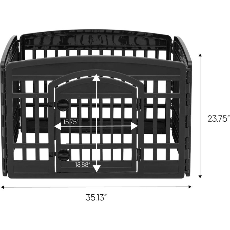 Exercise Pen Tents Portable Pet Playpen with Door