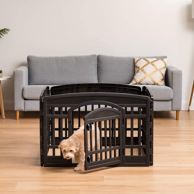 Exercise Pen Tents Portable Pet Playpen with Door
