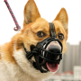 Anti Bite No Bark Dog Mouth Cover Mask Breathable Mesh Pet Dog Muzzle Dog Prevent Bite Eating Bark Cover