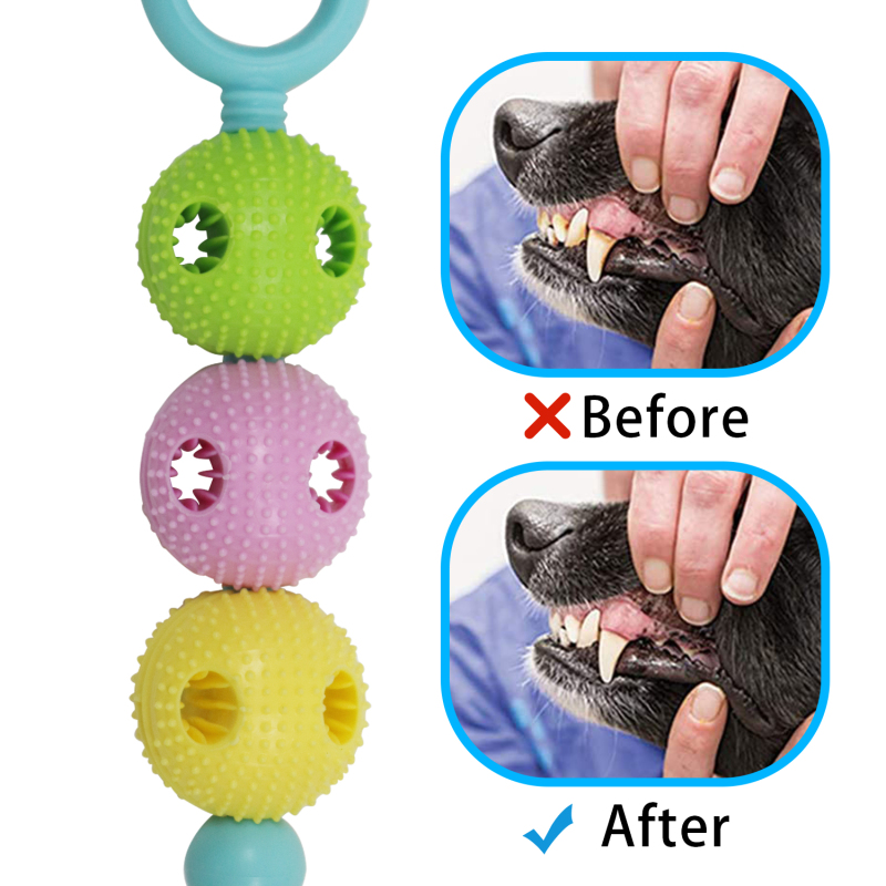 Silicone Chew toys for Pet Dog Teeth Cleaning