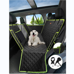 Waterproof Scratchproof Dog Hammock Car Seat Cover with Big Mesh Window