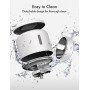 Preservation with Stainless Steel Bowl Automatic Cat Feeder Pet Dry Food Dispenser Triple