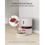 Preservation with Stainless Steel Bowl Automatic Cat Feeder Pet Dry Food Dispenser Triple