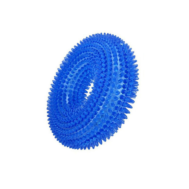 Durable Dog Chew Toy with Squeaker for Aggressive Nearly Indestructible 100% Natural rubber ball dog toy