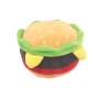 Hamburger Pet Plush Sound Toy Pet Squeaky Plush Toy Pet Chew Toy for Dogs