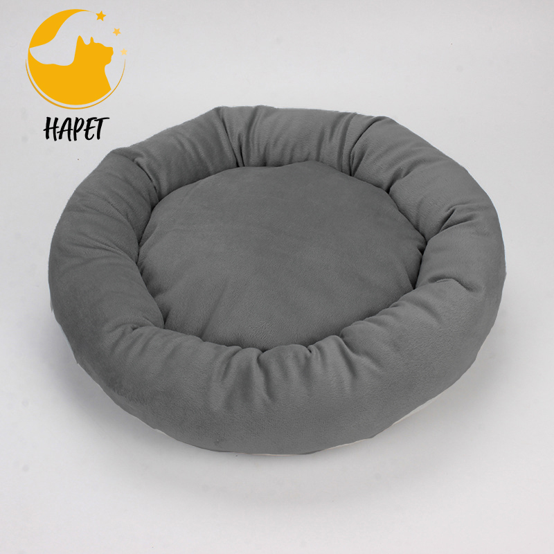 Soft Washable Comfortable Pet Bed Round Nest Sleeping Sofa for Cats and Dogs