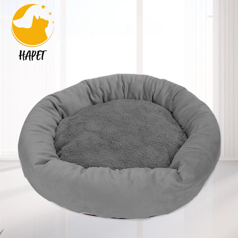 Soft Washable Comfortable Pet Bed Round Nest Sleeping Sofa for Cats and Dogs