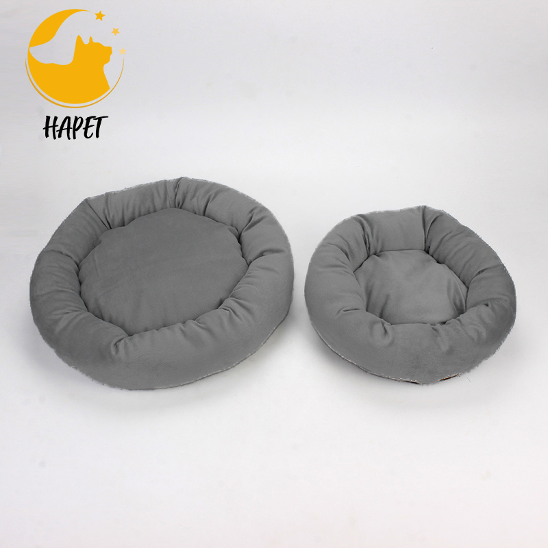 Soft Washable Comfortable Pet Bed Round Nest Sleeping Sofa for Cats and Dogs