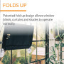 Single Level Cat Hammock Window Perch Mount Kitty Sill