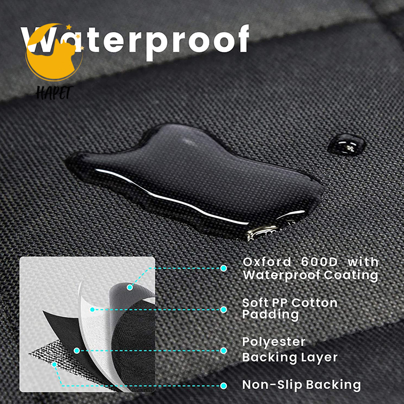 Dog Car Seat Cover Back Seat Cover for Dogs Pet Car Seat Protector Waterproof